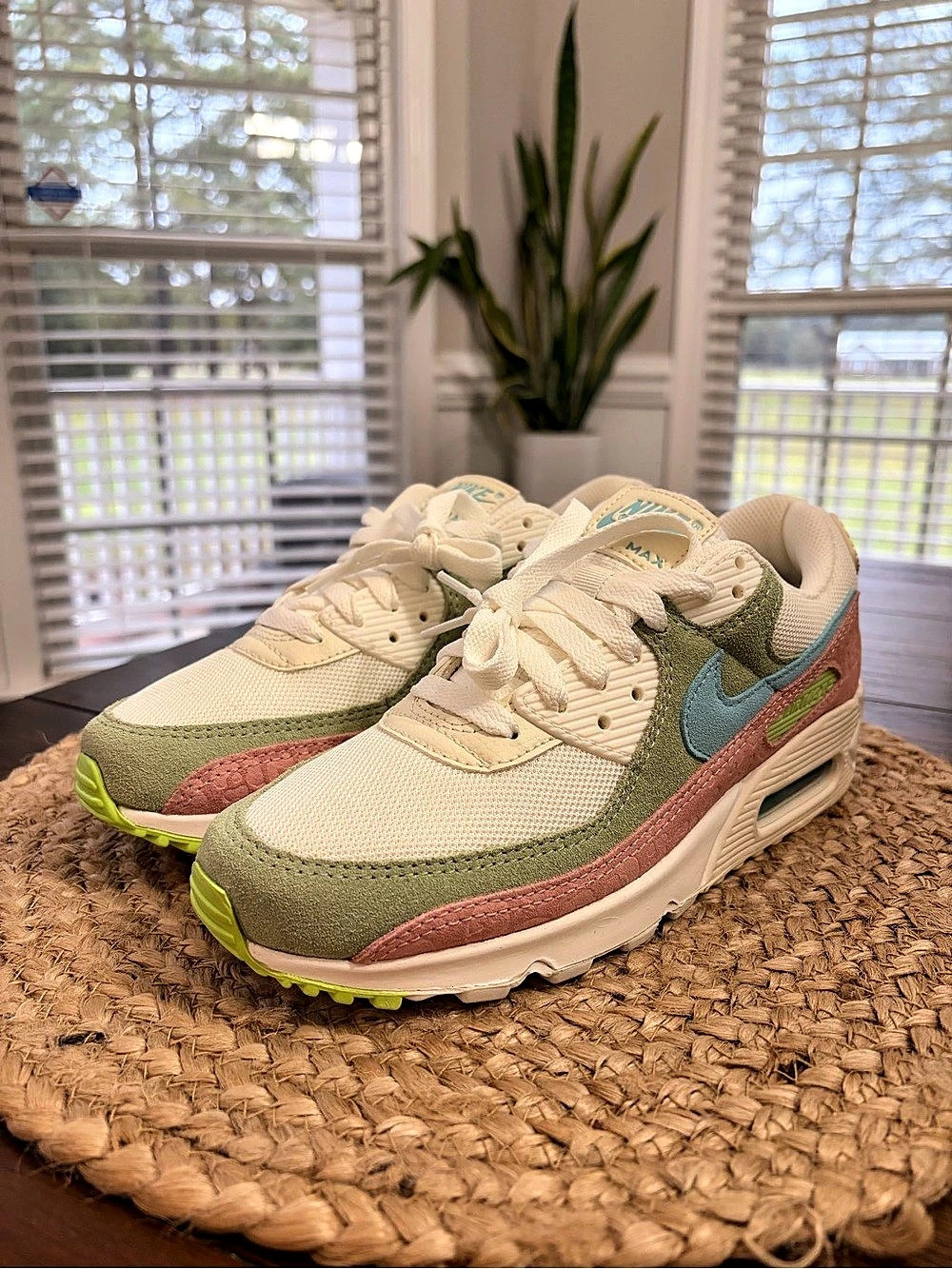 New Nike Air Max 90 Easter Leopard Sneaker 8.5
